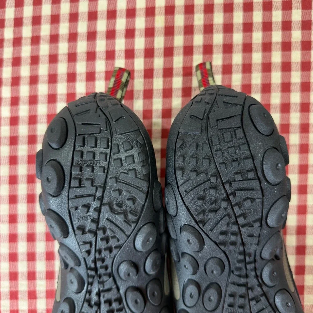Merrell Jungle Moc Black Suede Slip On Comfort Walking Shoes Mens 11.5